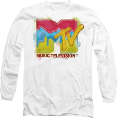 Image de MTV - T-shirt homme/femme unie TV10519 (XL) (Blanc)