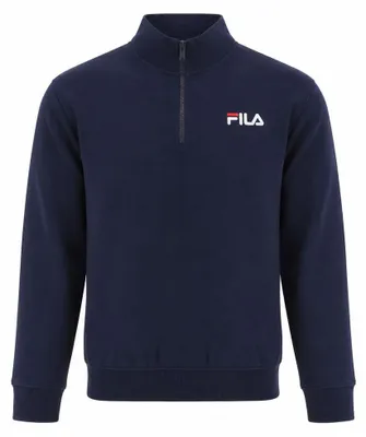 Produktbild von S|FILA "Adam" Retro Herren 1/4-Zip Sweatshirt LMPSM019-Navy