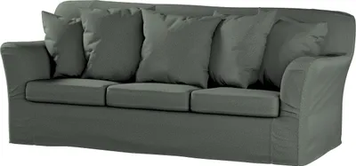 Produktbild von Dekoria Bezug für Tomelilla 3-Sitzer Sofa nicht ausklappbar, grau, Sofahusse, Tomelilla 3-Sitzer