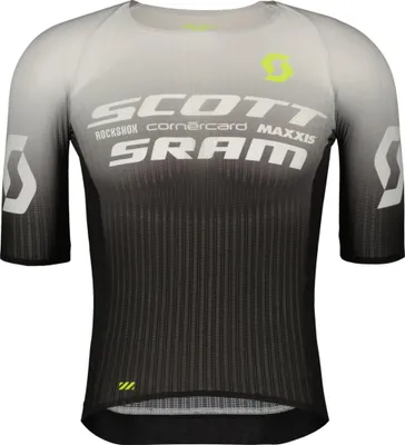 Produktbild von SCOTT Kurzarm Fahrradtrikot - SRAM RACE - Schwarz/Weiß L