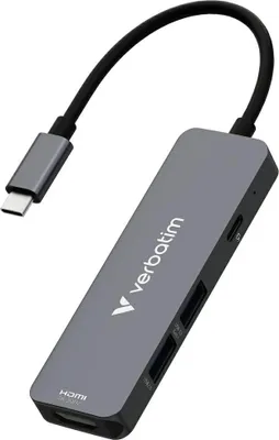 Immagine prodotto di Verbatim 32155 USB-C Verbatim Essentials Multiport HUB 4-Port