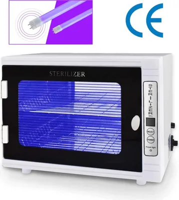Image de 220V UV Stérilisation Box , Extra Large Double Couche UV Désinfection Armoire Avec Fonction de Minutage, Indicateur LED, Pour Serviettes, Bouteilles d'aspiration, Ustensiles de cuisine