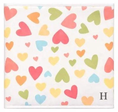 Produktbild von Prendi Home Aufbewahrungsbox 30x30x30 cm faltbar – Kinderzimmer Stoffbox Motiv Bunt Herzen