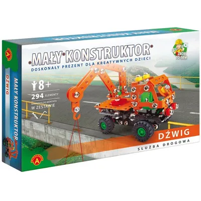 Obrázok produktu pre Malý konštruktér - Žeriav XL (294 dielov)