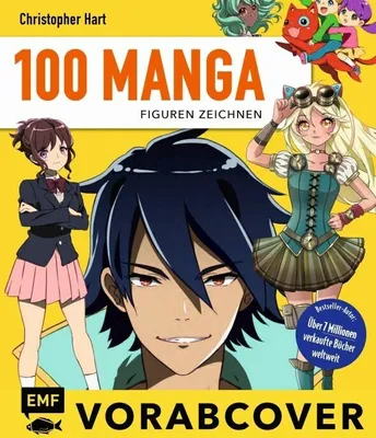 Immagine prodotto di 100 Manga-Figuren zeichnen