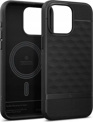 Zdjęcie produktu dla Etui Spigen Caseology Parallax MAG do iPhone 15 Pro Max czarny