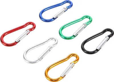 Produktbild von Karabiner-Set, 6-teilig - Robust und leicht