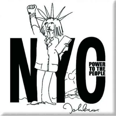 Immagine prodotto di John Lennon NYC – Power to the People – Magnete