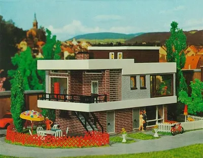 Immagine prodotto di Faller 109257 H0 B-257 Casa moderna con tetto piano