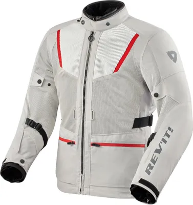 Zdjęcie produktu dla Tekstylna kurtka motocyklowa Revit Levante 2 H2O, srebrna, S