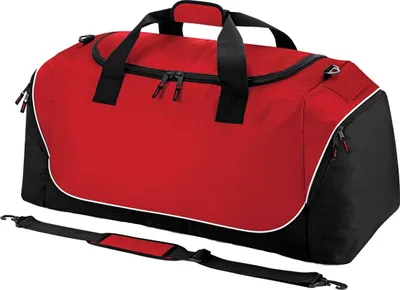 Produktbild von Quadra - Sportbeutel "Teamwear" RW10271 (Einheitsgröße) (Rot/Schwarz/Weiß)