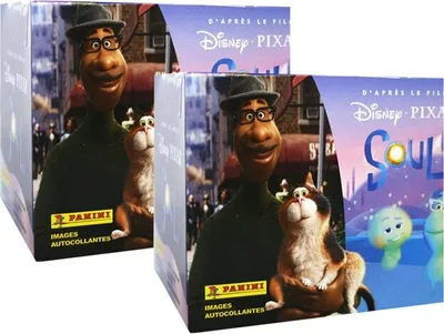 Produktbild von Disney Soul Movie - Sammelsticker - 2 Displays (72 Tüten)