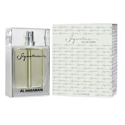 Zdjęcie produktu dla Al Haramain Signature Silver EDT 100 ml UNISEX