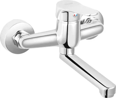 Immagine prodotto di Miscelatore per lavabo a parete ISSO, cromo