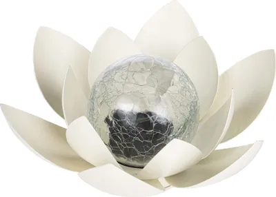 Produktbild von HI Solar LED Lotusblüte aus Metall 70441