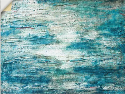 Produktbild von ARTland Wandbild, selbstklebend abstrakte Malerei Aquarell Größe: 80x60 cm