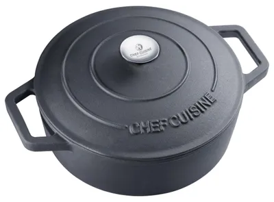 Produktbild von Chef Cuisine Gusseiserne Schmorpfanne Ø 28 cm Gusseisen