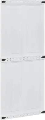 Image de vidaXL Porte de grange  90 x 210 cm en pin massif