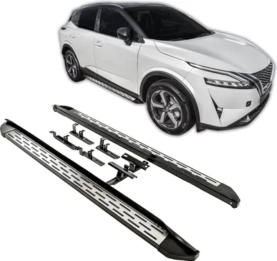 Obrázok produktu pre J&J AUTOMOTIVE | Bočné našľapy pre Nissan Qashqai J12 2021-vyššie