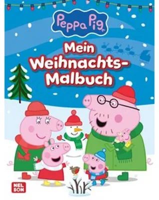 Produktbild von Peppa Wutz Ausmalbilder: Mein Weihnachtsmalbuch