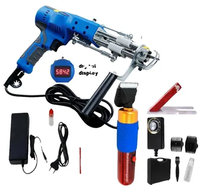 Zdjęcie produktu dla Pistolet do aplikowania włókien, regulowana prędkość, funkcje bezpieczeństwa, zestaw DT005155-Set5EU