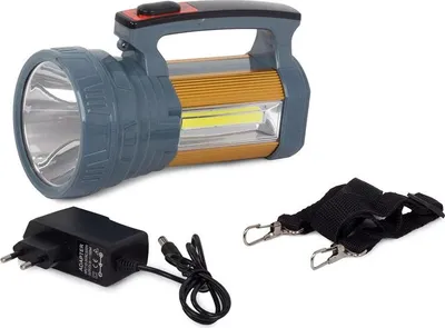 Obrázok produktu pre BAILONG TD5000C LED solárna baterka CREE XM-L L2, COB šedá