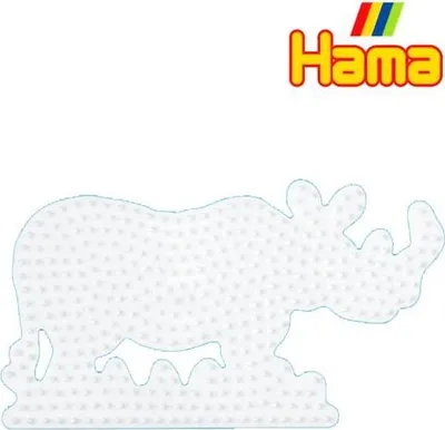 Produktbild von Hama Midi Strijkkralenbordje - Neushoorn