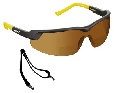 Zdjęcie produktu dla Okulary ochronne voltX GT, regulowane, kolor brązowy