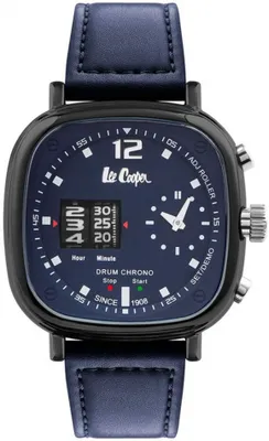 Produktbild von Herrenuhr LEE COOPER LC07003.099 in Marineblau - ein modisches Geschenk