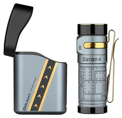 Produktbild von OLIGHT Baton 4 kit Mini LED Taschenlampe Wiederaufladbare mit Ladecase