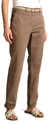 Produktbild von TOM TAILOR Damen 1049979 Hose, 36516-Taupe Grey, 32W x 30L