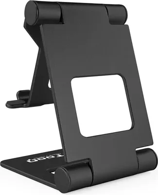 Produktbild von TooQ Keops, Handy/Smartphone, Tablet/UMPC, Passive Halterung, Tisch/Bank, Drinnen, Schwarz
