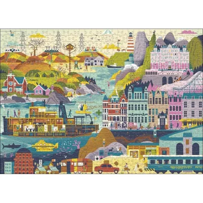 Obrázek produktu pro HEYE Puzzle Movie Masters: Filmy Wese Andersona 1000 dílků