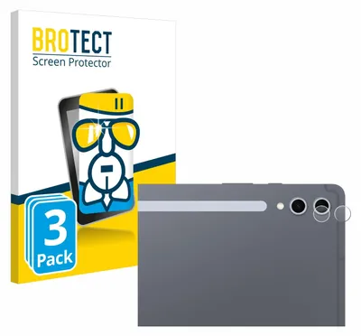 Produktbild von 3x BROTECT Schutzglas für Samsung Galaxy Tab S10 Ultra WiFi / 5G Schutzfolie Panzer Folie Glas Display Schutz klar