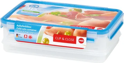 Immagine prodotto di Scatola per affettare EMSA Clip & Close 2x0,6l 2 parti