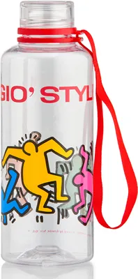 Obrázek produktu pro Láhev s poutkem Keith Haring 0,5 l