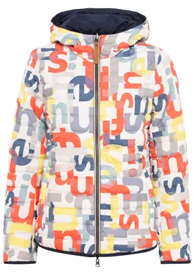 Produktbild von camel active Damen Windbreaker mit Wendefunktion aus recyceltem Polyester Mehrfa
