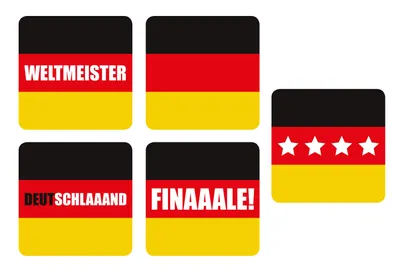 Obrázek produktu pro WM Bierdeckel Fuball-EM