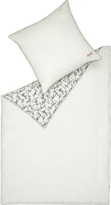 Produktbild von ESPRIT Ganzjahresbettwäsche HERITAGELOGO Weiß 135 x 200 cm