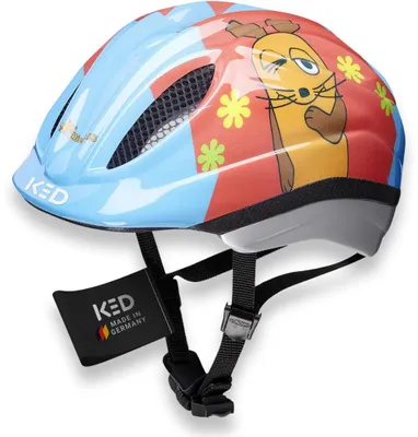 Produktbild von KED Meggy II Originals | Kinder Fahrradhelm Insektenschutznetz Integriertes LED-Rücklicht maxSHELL Technologie, die maus44-49 (XS)