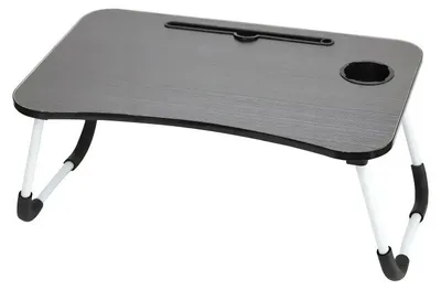 Image de Verk 06230 Table pour ordinateur portable 28 x 60 x 40 cm noir