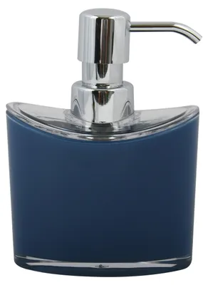 Produktbild von MSV Seifenpumpe/Spender Aveiro - Kunststoff - blau - 11 x 14 cm