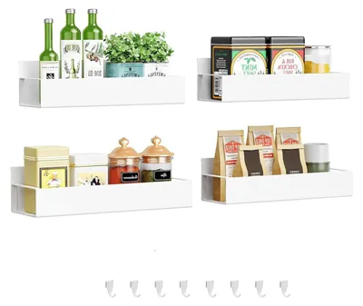 Produktbild von Magnetisches Regal für den Kühlschrank, magnetisches Gewürzregal, Aufbewahrungsregal für die Küche