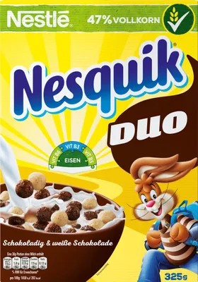 Produktbild von NESTLE NESQUIK DUO Cerealien 325g