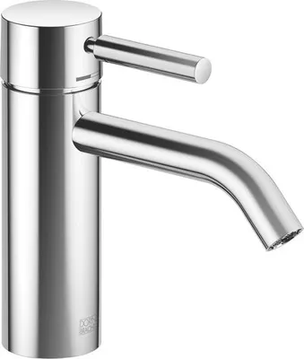 Produktbild von Dornb Waschtisch-Einhandbatterie META Ausl 135 o Ablaufgarnitur schwarz matt
