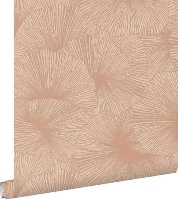 Obrázek produktu pro ESTAhome tapeta 3D vzor listy terakotová růžová 53 cm x 10,05 m