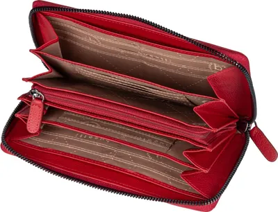 Immagine prodotto di bugatti portafoglio Mira Ladies Long Zip Wallet Red rosso