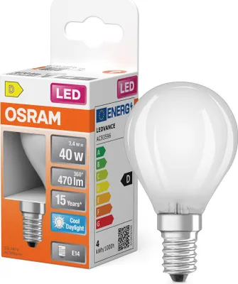 Immagine prodotto di OSRAM 4099854468193 Lampade LED, forma classica Miniball 3,4 W 470 lm
