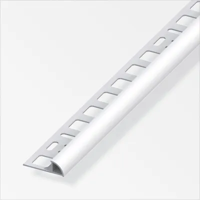 Produktbild von alfer Viertelkreisprofil Aluminium eloxiert silber