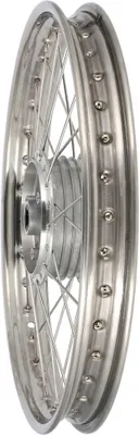 Produktbild von Speichenrad 1,6 x 19" vorn, Edelstahlfelge + Edelstahlspeichen - Simson S53, S83